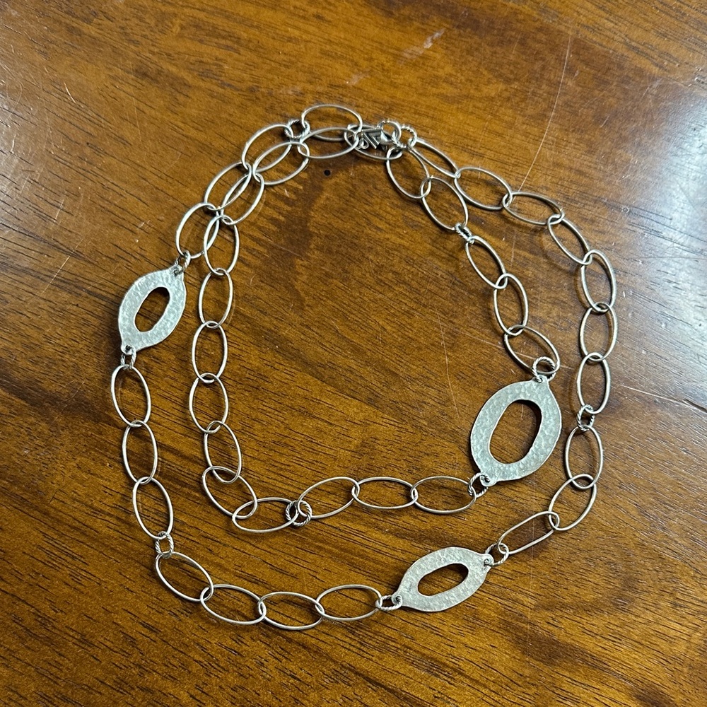 Silpada Retired Sterling Silver Link Necklace